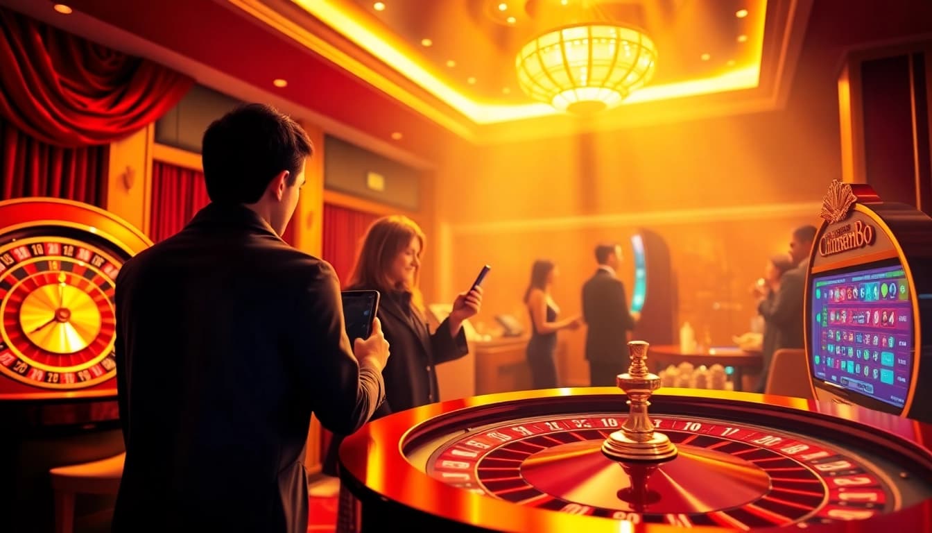 Engaging gamblers enjoying luxury gameplay at mm 88's online casino hub.