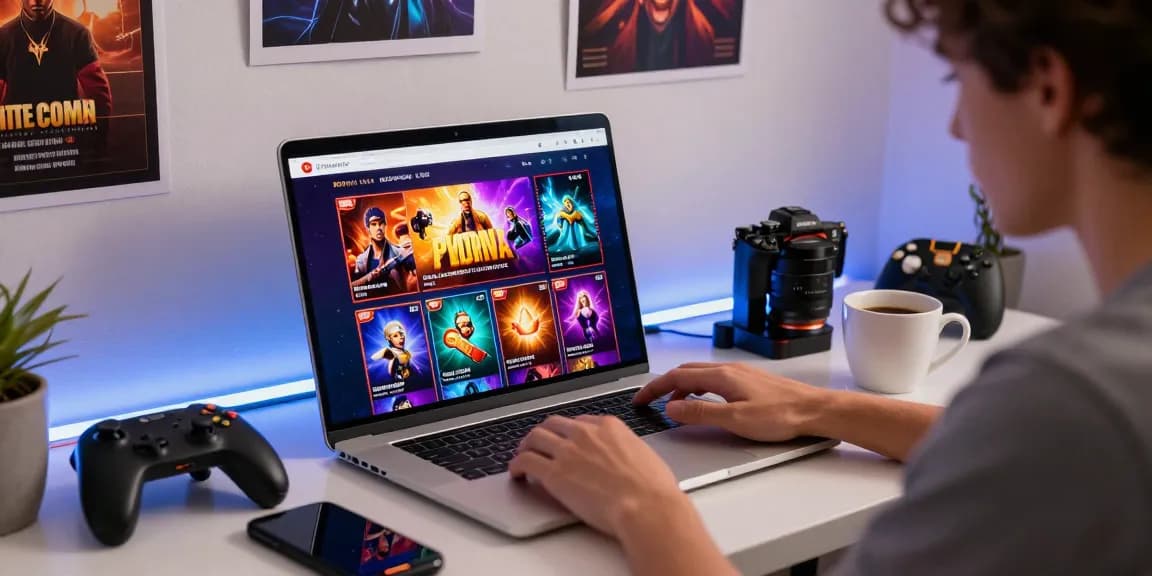 Engaging online gaming environment featuring slot deposit 1k interface, user interacting with colorful games.