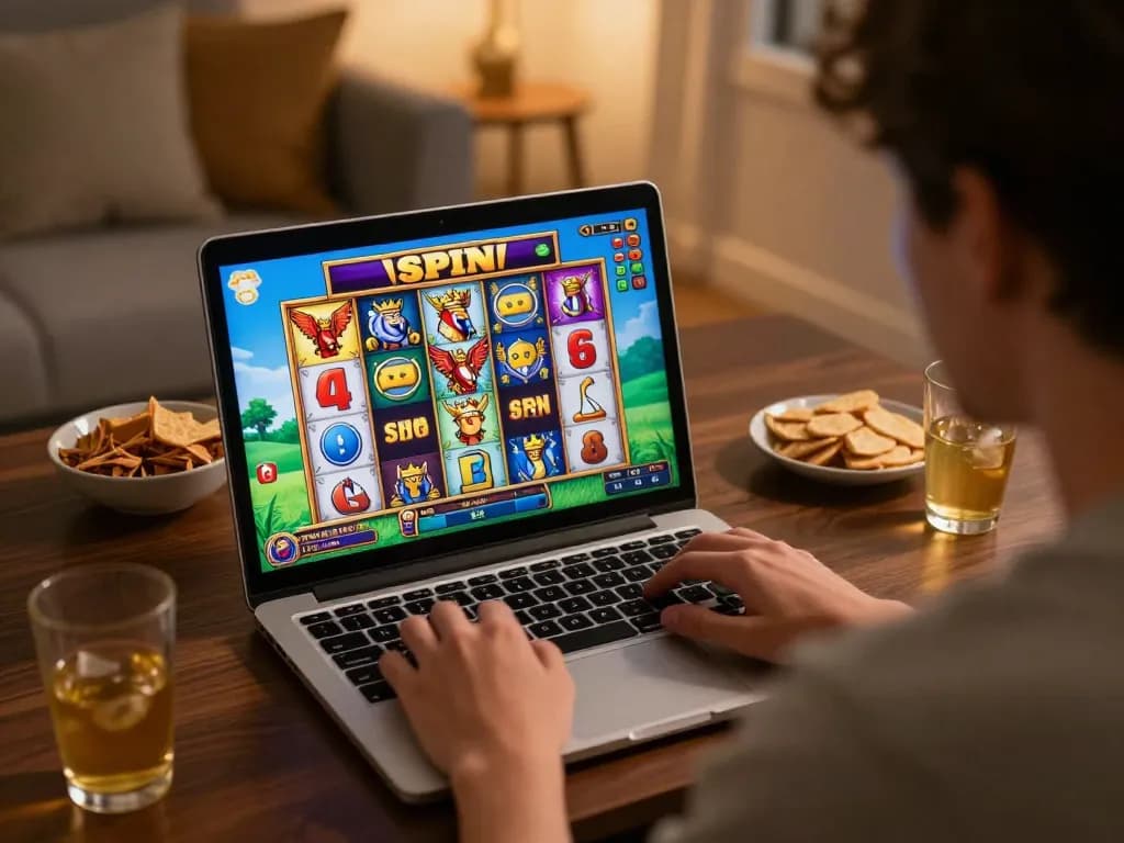 Experience the thrill of playing king garuda slot game during an exciting home gaming session