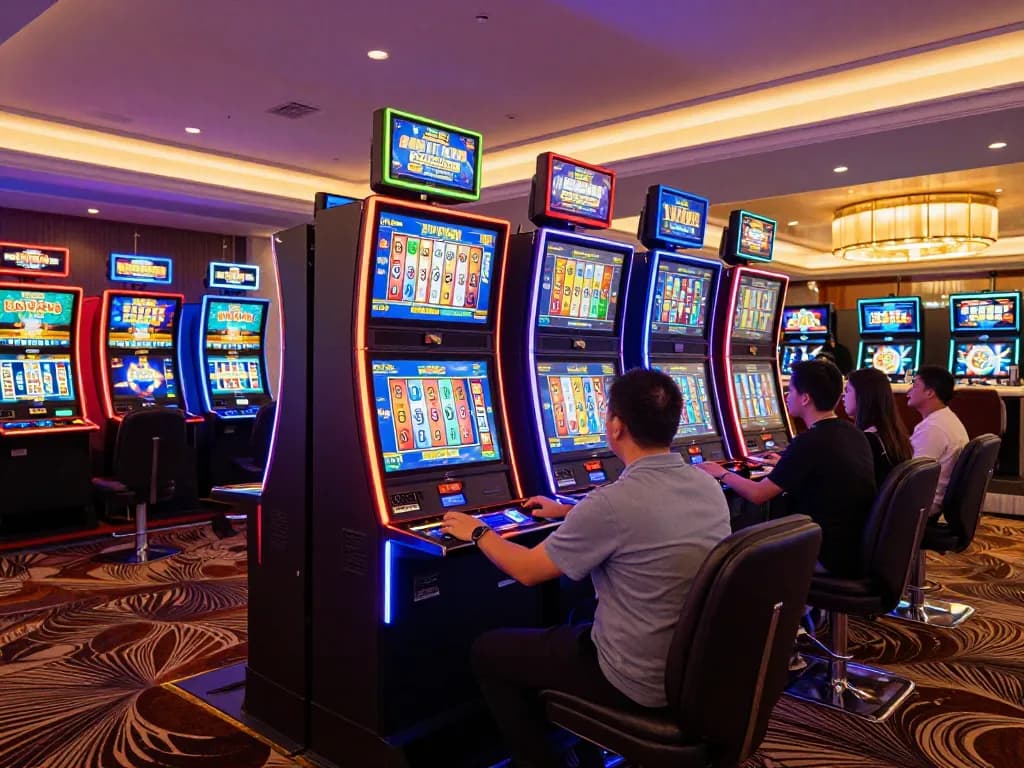 DOLA88 offers vibrant slot machines captivating players with exciting reels and immersive gameplay.