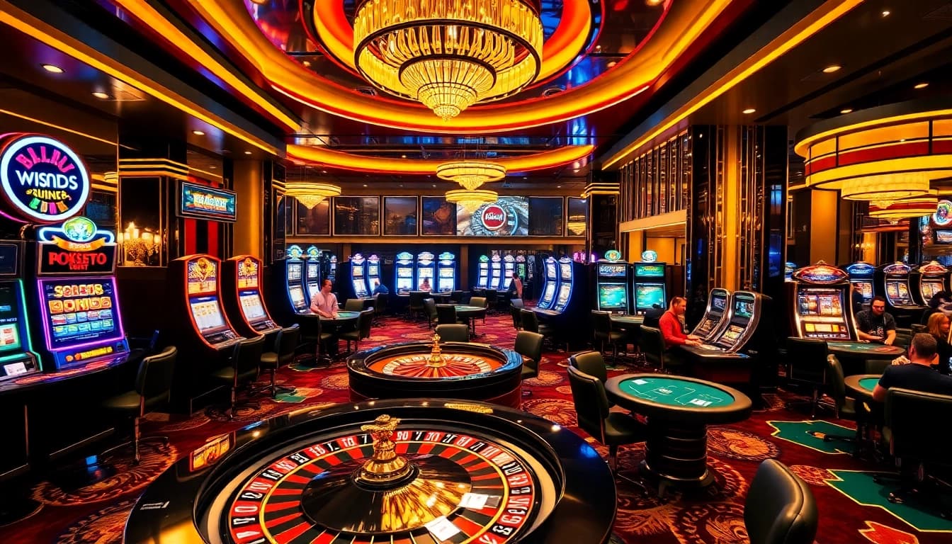 Experience the thrill of winning at a modern casino with https://mm88.today/ featuring slot machines and poker action.
