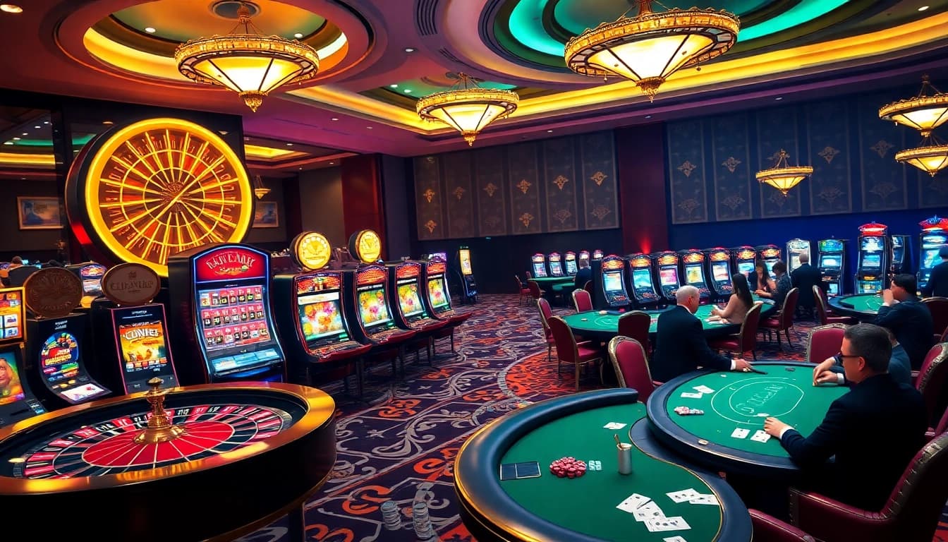 Tham gia các trò chơi đầy kịch tính tại https://luck8.net với bàn chơi được thiết kế tinh tế và máy slot đầy màu sắc.