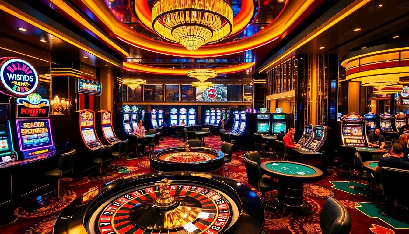 Experience the thrill of winning at a modern casino with https://mm88.today/ featuring slot machines and poker action.