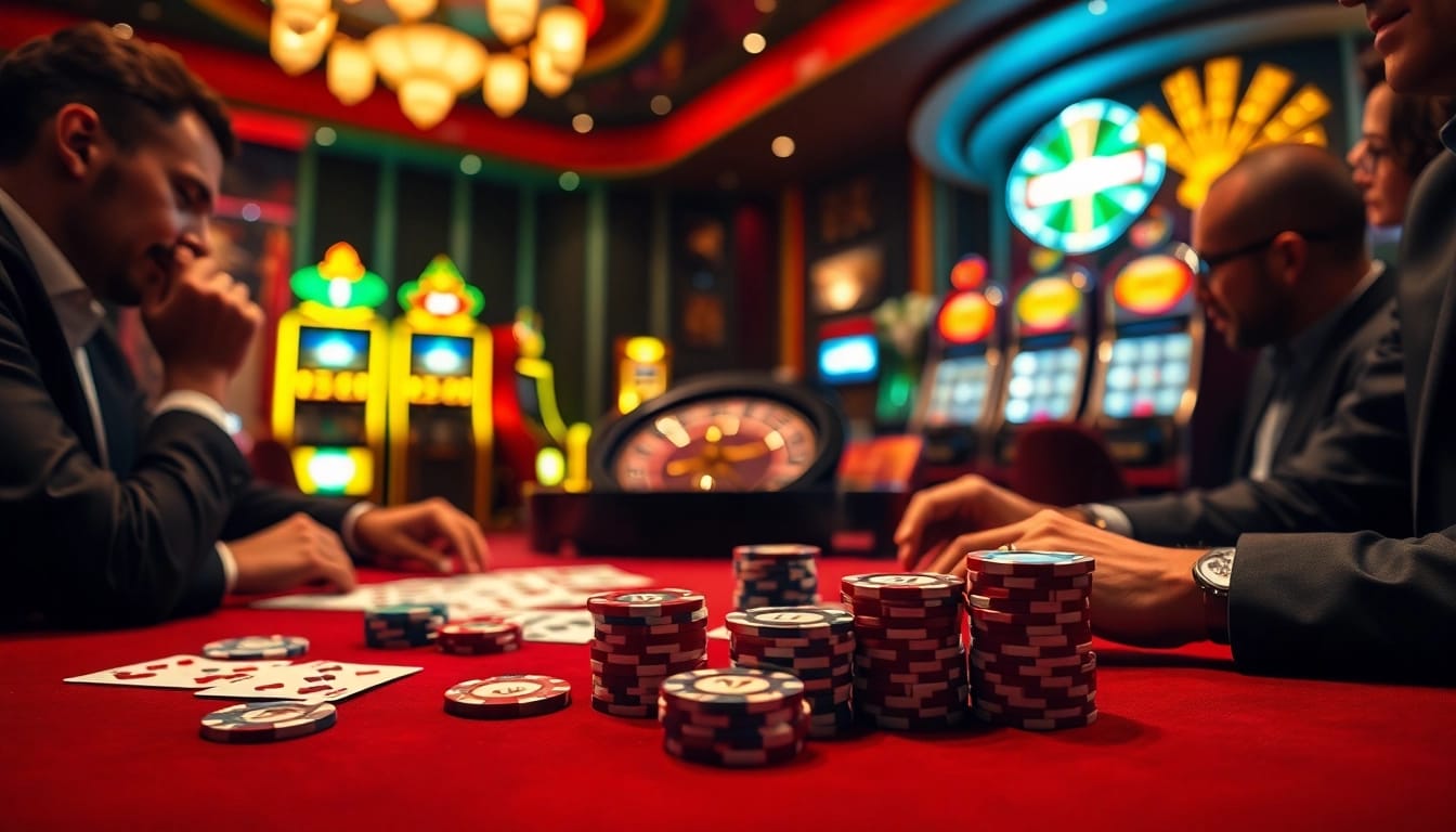 Experience the excitement of the hidden wiki within a high-stakes casino poker game.