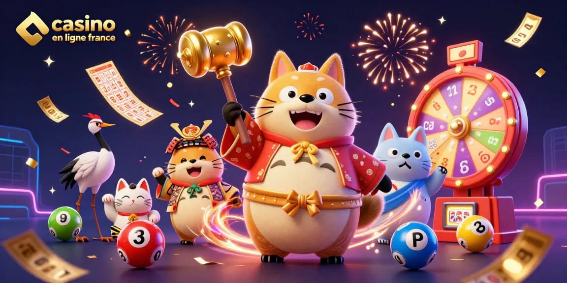 Découvrez le plaisir de jouer sur un casino en ligne France avec des personnages colorés et des éléments animés.