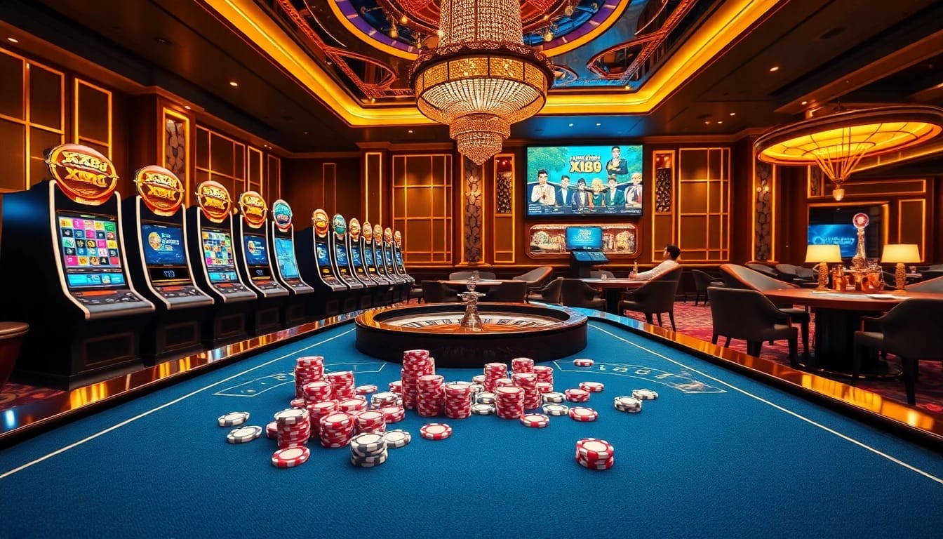 Experience thrilling betting action at XN88 with lively casino tables and engaging online games.