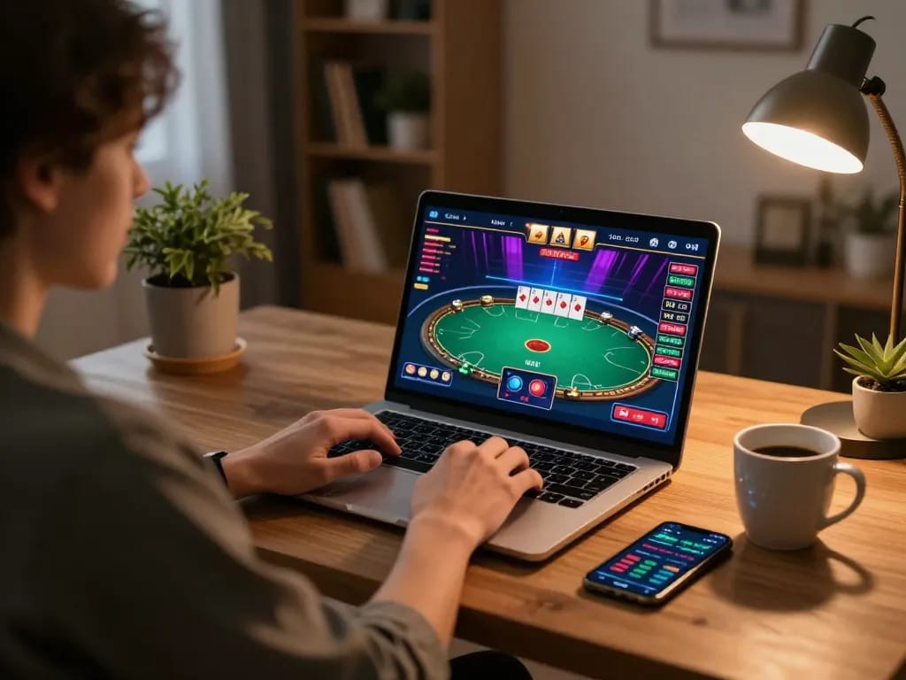 Experience thrilling online poker action! Click here to join the game with intense focus and professional strategy.