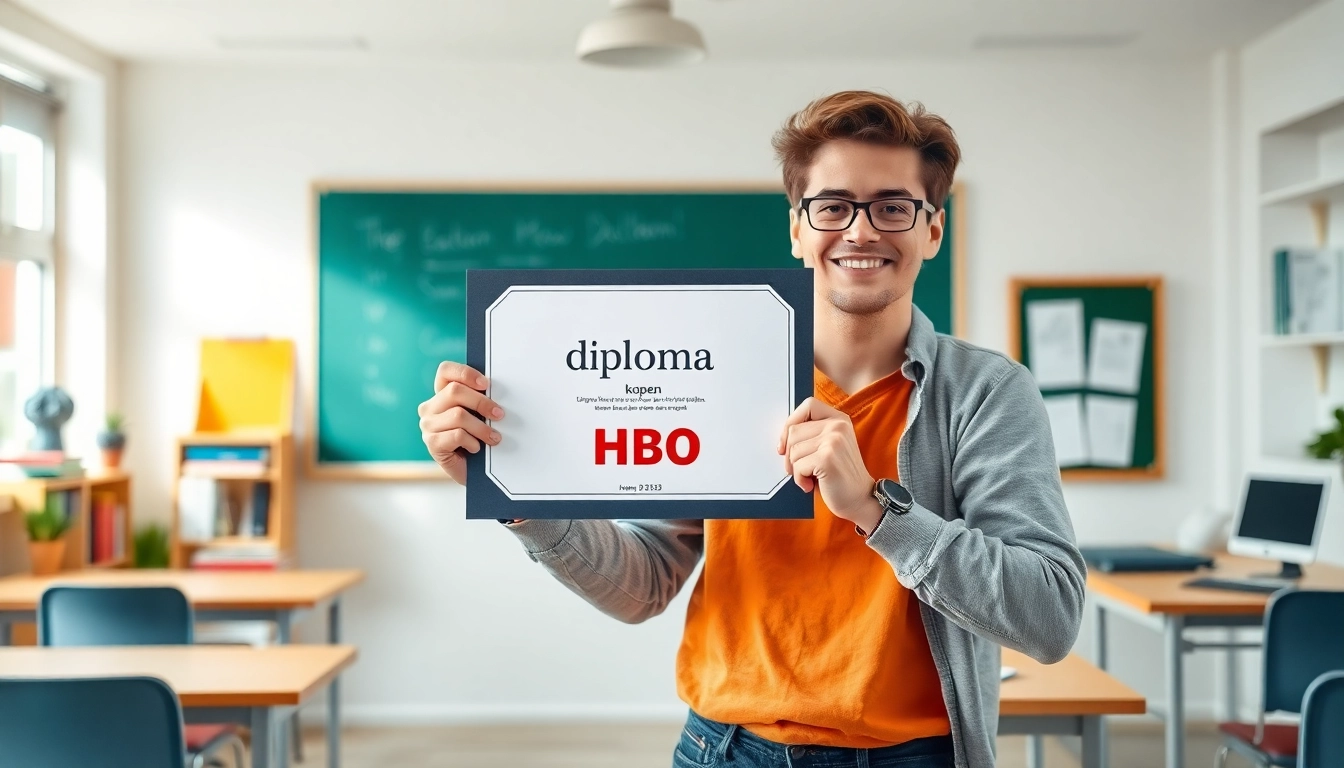Succes behalen met HBO-diploma kopen in een moderne onderwijsomgeving.