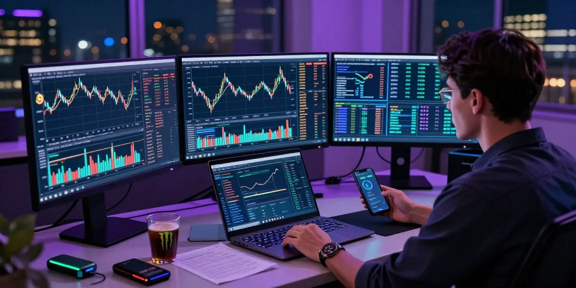 Engaging bitcoin mining service workspace showcasing advanced technology in cryptocurrency trading analysis.
