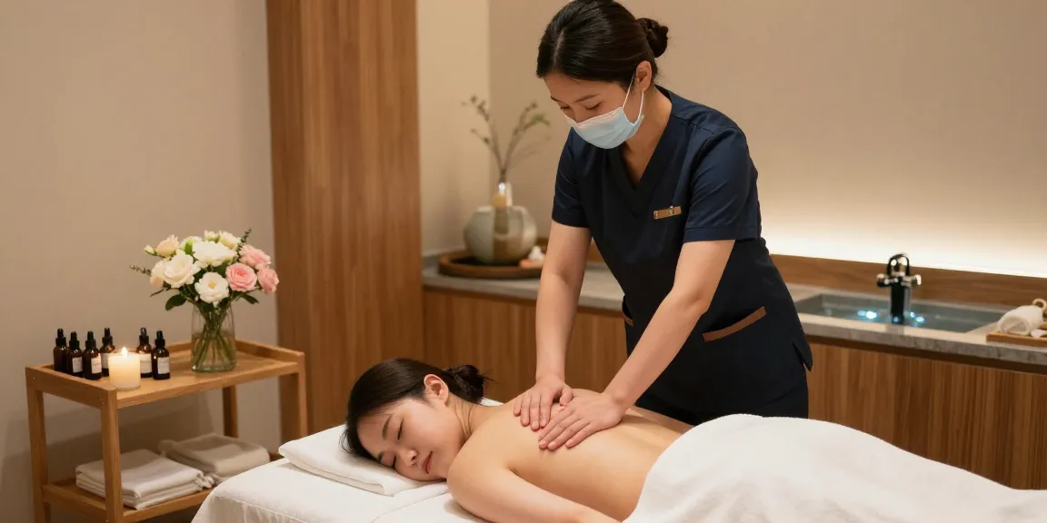 대치동마사지 서비스를 제공하는 편안한 마사지 스튜디오의 모습입니다.