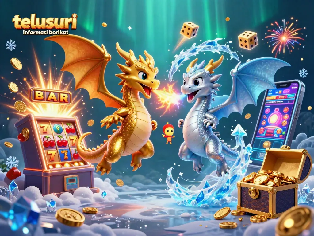 Menelusuri informasi berikut tentang slot gacor dengan ilustrasi penuh warna dan dinamis yang menunjukkan elemen permainan judi.