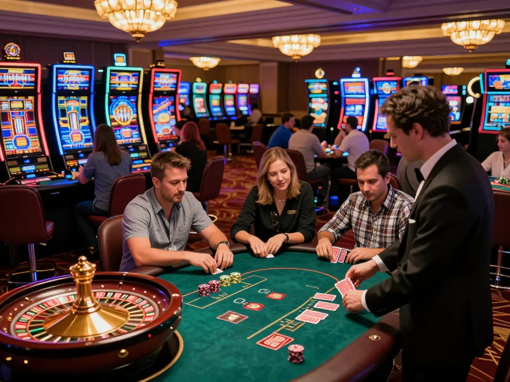 Players enjoying an engaging game at 678VIP casino, showcasing excitement and strategy in a vibrant atmosphere.