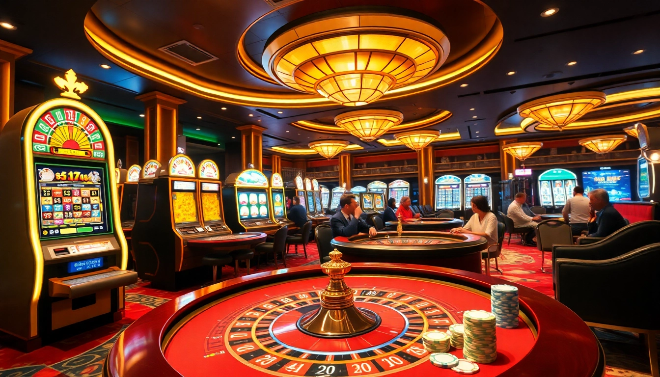 Découvrez l'excitation du jeu de casino en ligne avec des tables vibrantes et des joueurs engageants.