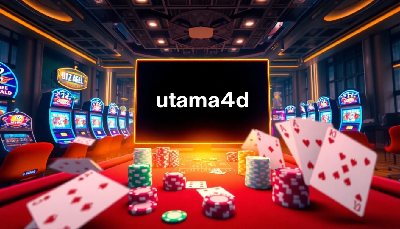 Rasakan sensasi Utama4D Togel dalam suasana kasino online yang dinamis