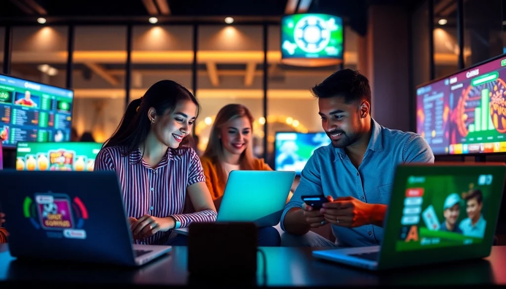 Engaging visual of 888new online betting platform, showcasing diverse players enjoying secure gaming.