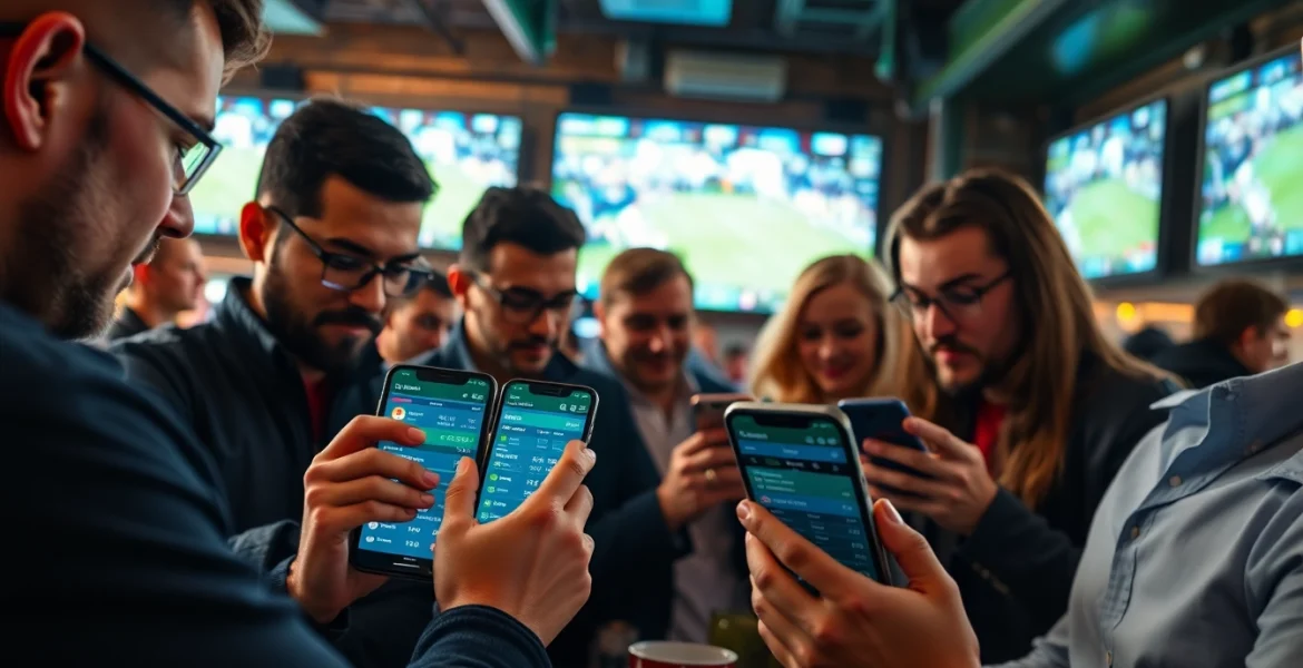 Explore engaging sports betting sites India through thrilling live betting experiences in a vibrant setting.