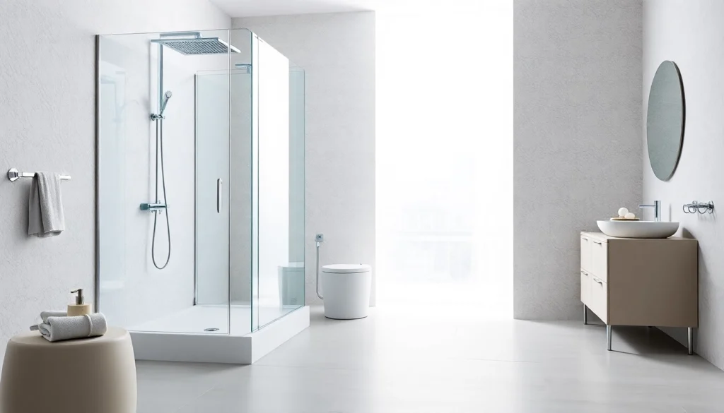 Erleben Sie die hochwertigen Produkte von sonni sanitär GmbH in einem modernen Badezimmer-Design.