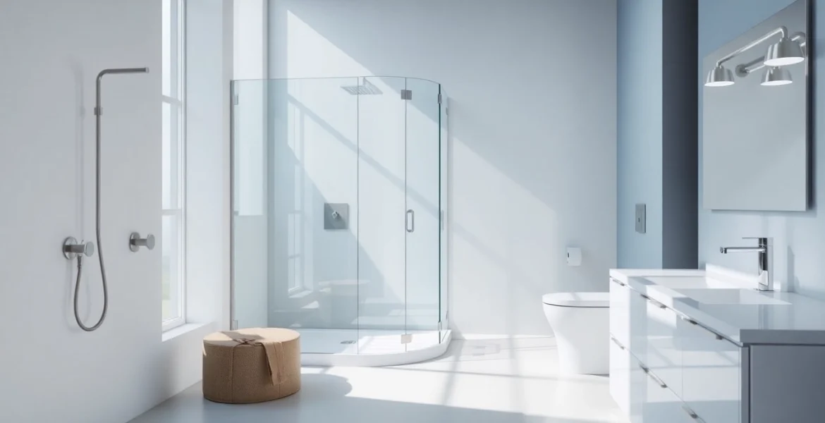 Sonni sanitär GmbH bietet hochwertige Badezimmerprodukte in einer eleganten Umgebung an.