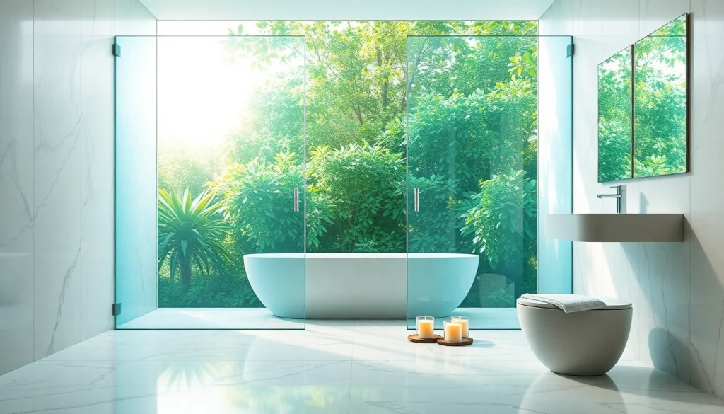 Gestalten Sie Ihr Badezimmer mit sonni sanitär GmbH hochwertigen Duschwänden aus Glas.