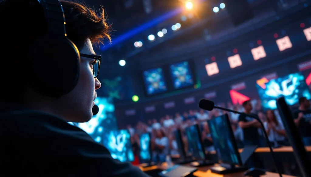 Engaging moment in esports tournament showcasing 79king player competing with focus and intensity.