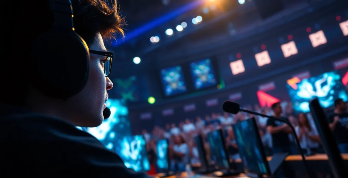 Engaging moment in esports tournament showcasing 79king player competing with focus and intensity.