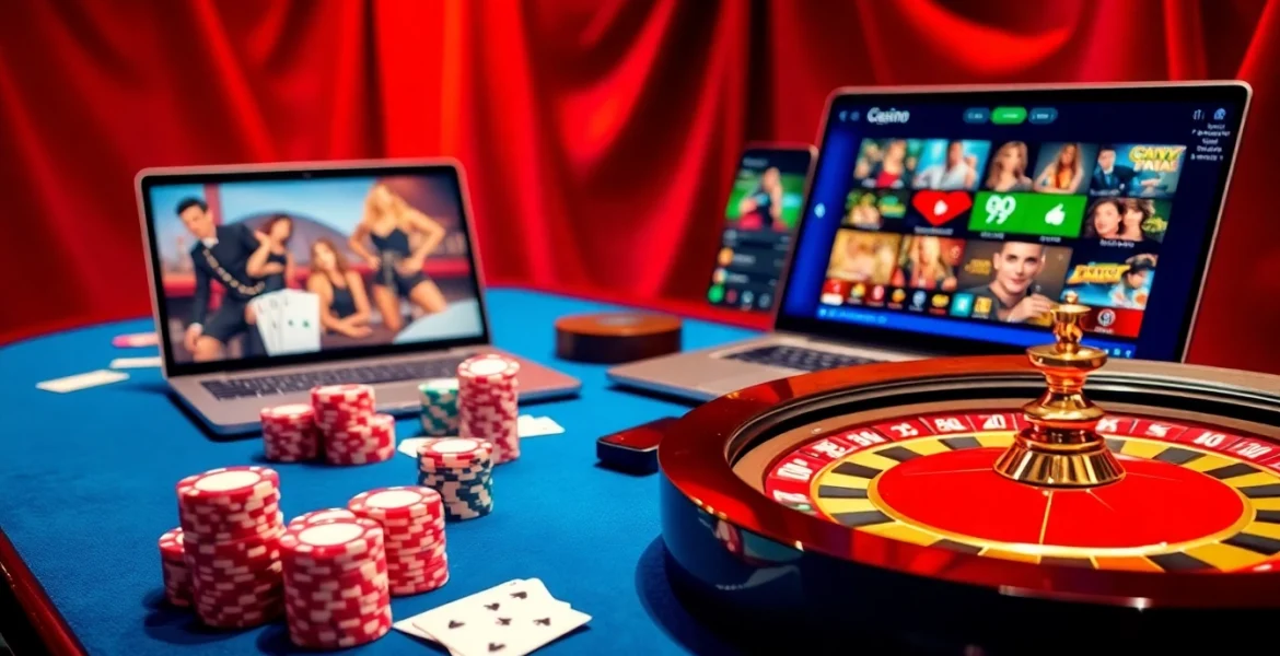 Experience high-stakes gaming at 79king with professional tables and vibrant poker chips.