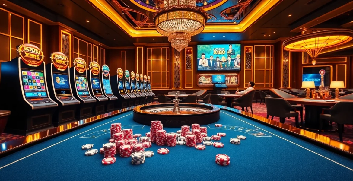 Experience thrilling betting action at XN88 with lively casino tables and engaging online games.