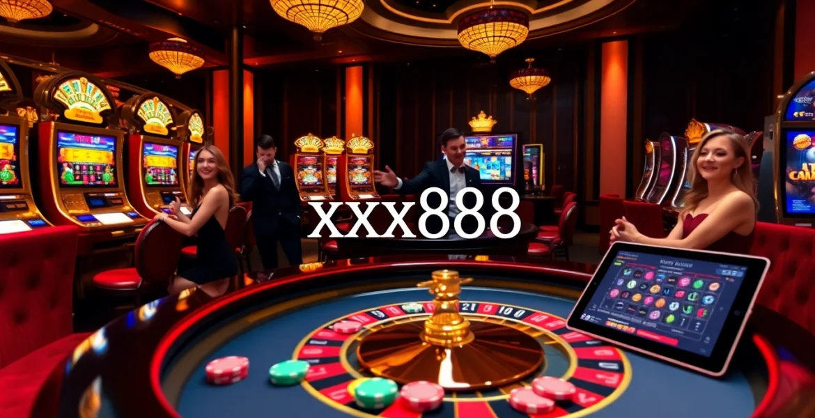Experience thrilling gameplay at xx888 with vibrant roulette and exciting casino elements.