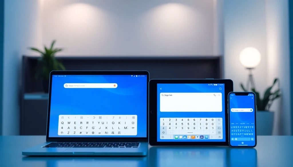Sogou Input Method download showcasing AI features and multi-device support.