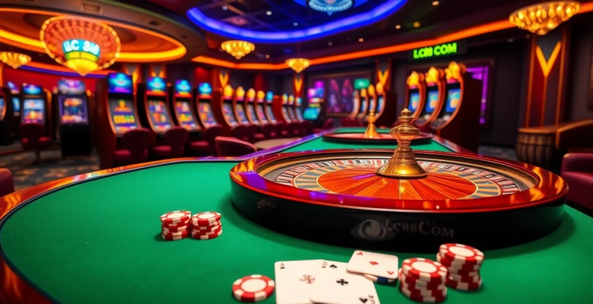 Experience thrilling games at LC88 COM with stunning online casino visuals.