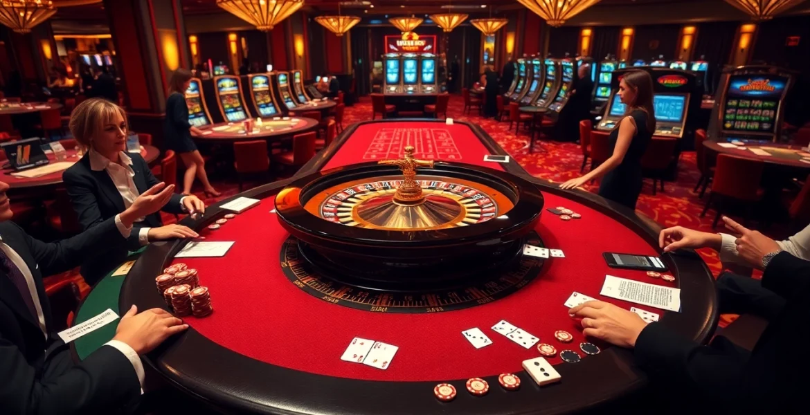 Experience u888 love by engaging in thrilling high-stakes casino gaming on a luxurious roulette table.