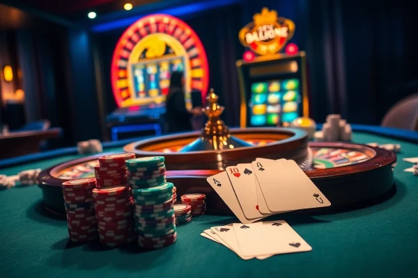 Experience the thrill of link alternatif onicplay with dynamic casino elements and vibrant gaming energy.