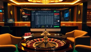 Betting interface on 7upbet showcased with chips and a roulette wheel for online gambling.