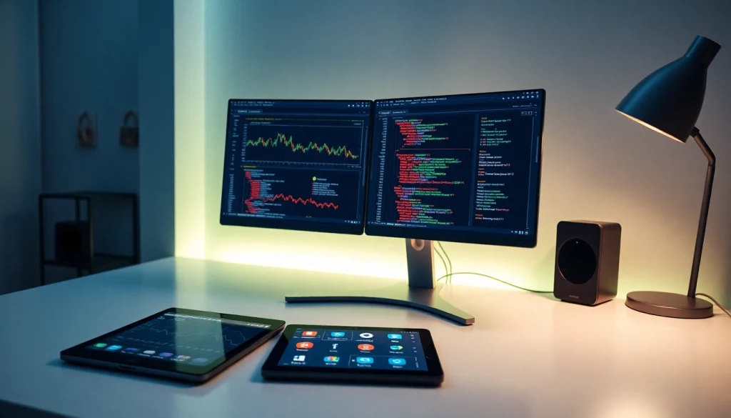 Developer using SerpApi to build an Amazon price tracker tool in an innovative workspace focused on infosec.