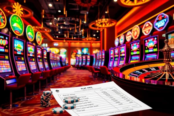 Experience excitement in a vibrant casino featuring slot depo 1k gaming options and thrilling atmosphere.