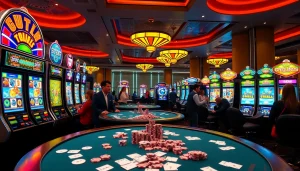 Experience the thrill of winning at idn slot machines in a luxurious casino setting.