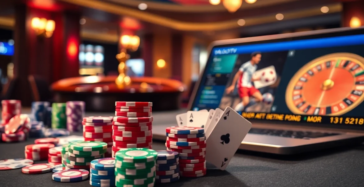 Engage with thrilling gambling action at vaoluoitv featuring vibrant casino games and soccer predictions.