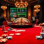 Engage in thrilling gameplay at sc88.archi's luxurious casino tables filled with vibrant poker chips and cards.