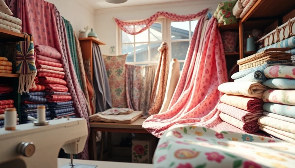 Creër mooie kleding met bedrukt katoen in diverse kleuren en patronen.