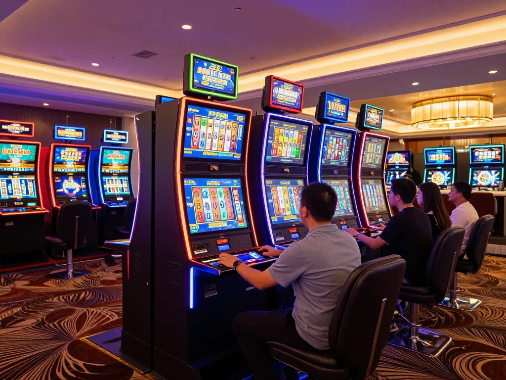 DOLA88 offers vibrant slot machines captivating players with exciting reels and immersive gameplay.