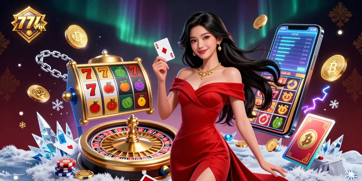 Win big at 777vip with vibrant casino games featuring slots, roulette, and crypto elements.