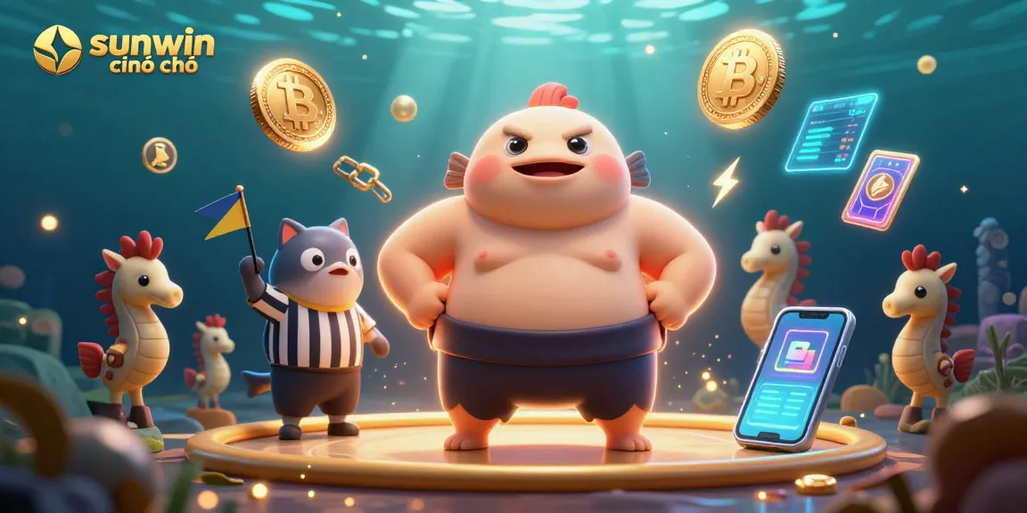 Engage with the thrilling world of sunwin chính chủ as a fugu champion competes in an underwater casino.