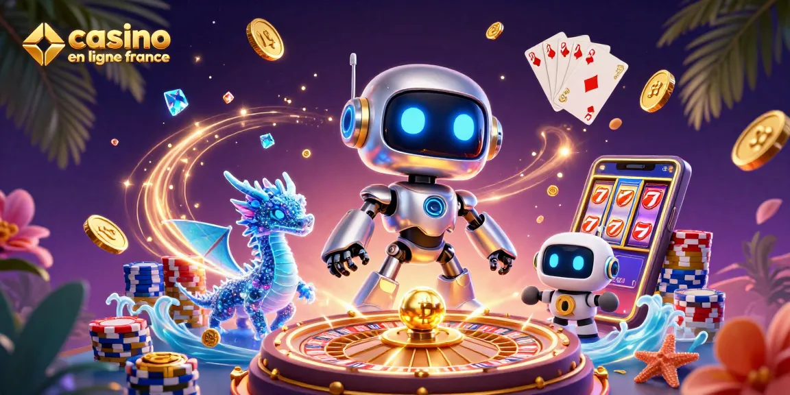 Découvrez les jeux captivants sur casino en ligne France avec cette illustration animée.